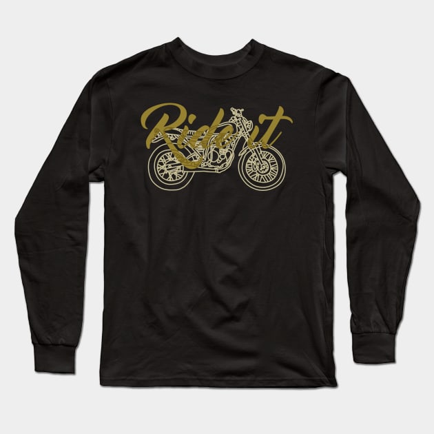 Ride It Long Sleeve T-Shirt by quilimo